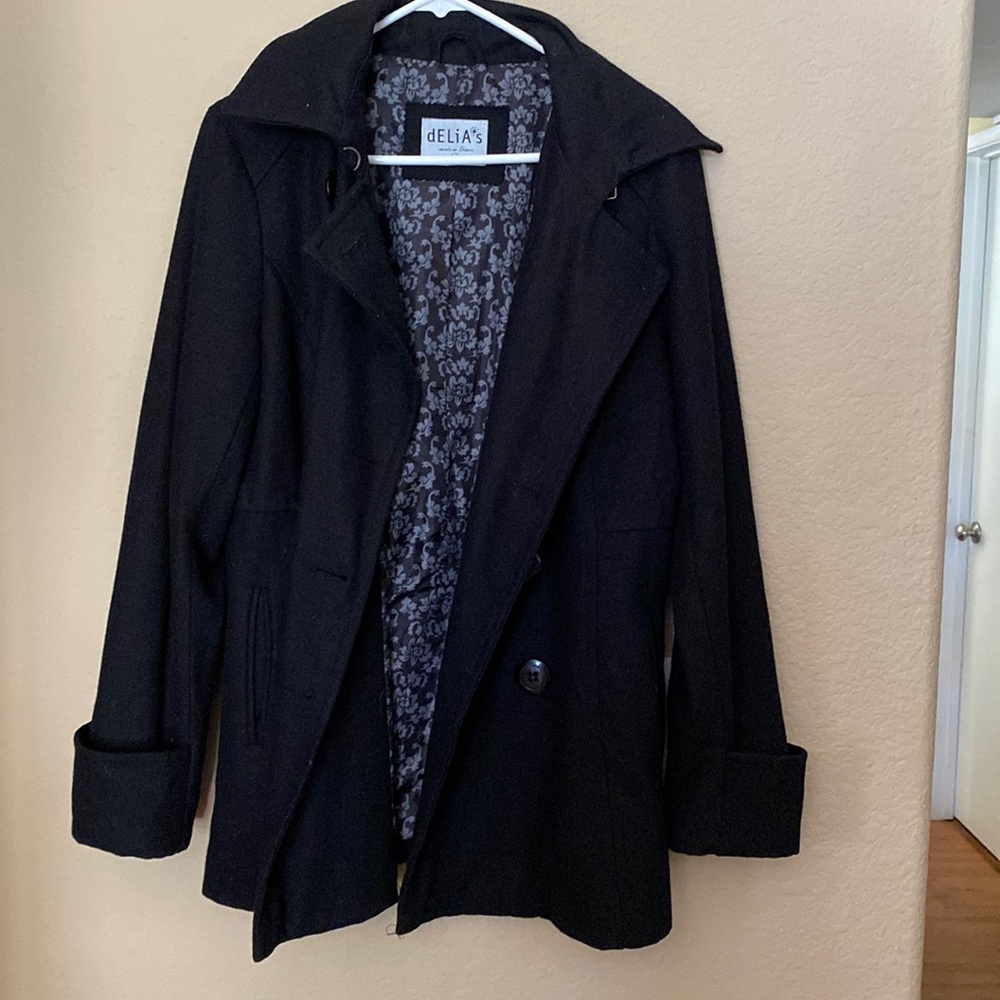 Delia’s woman’s large pea coat
